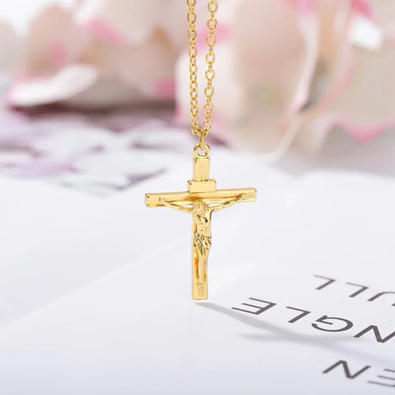 Stainless Steel Cross Necklace