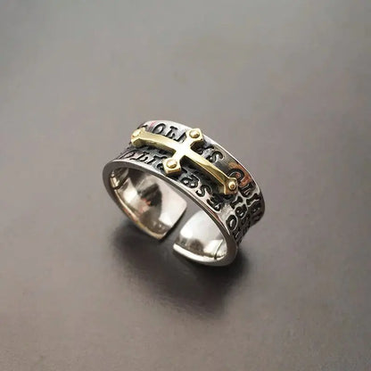 Vintage Christian Ring