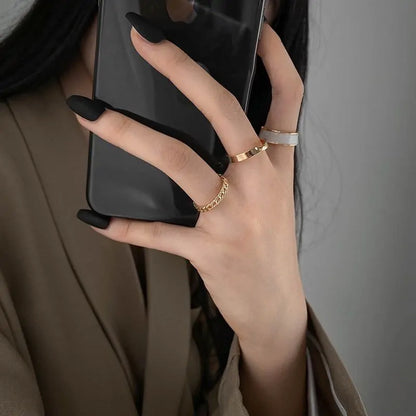 Three Piece Rings