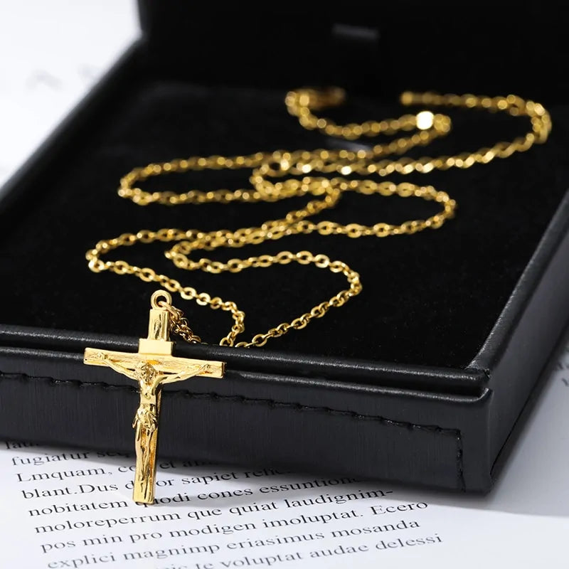 Stainless Steel Cross Necklace