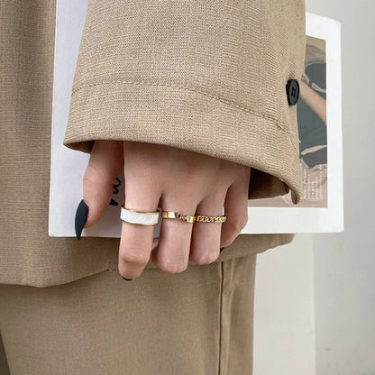 Three Piece Rings