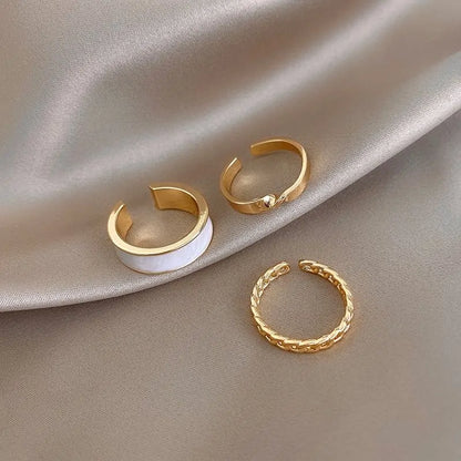 Three Piece Rings