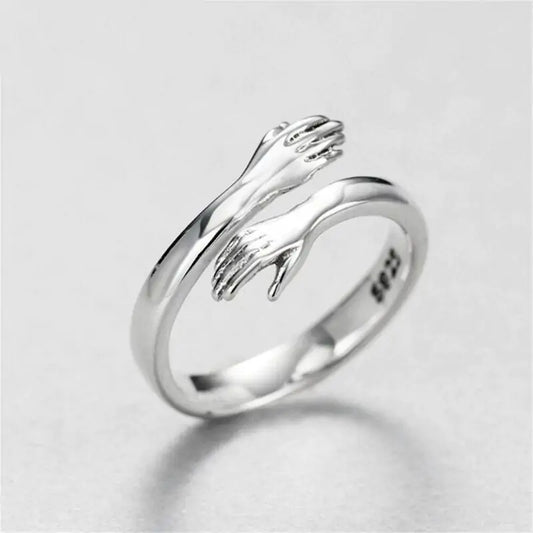 Silver Plated Love Rings