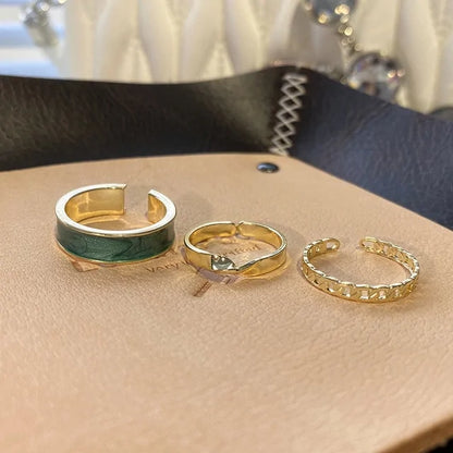 Three Piece Rings