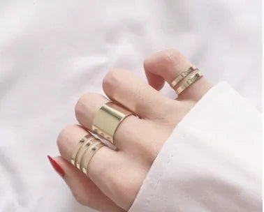 Three Piece Rings