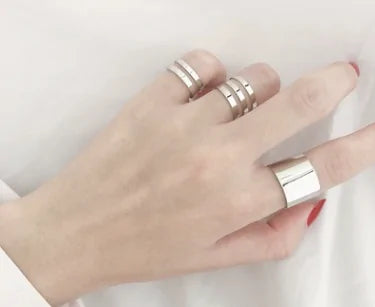 Three Piece Rings